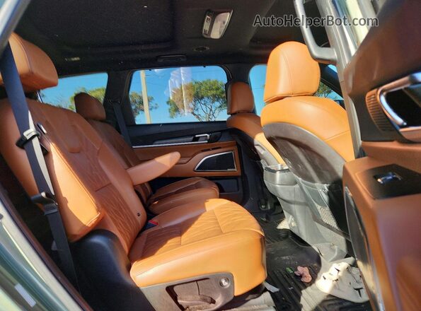 5XYP5DGC4PG396784 2023 KIA TELLURIDE Зеленый Вид задней части салона