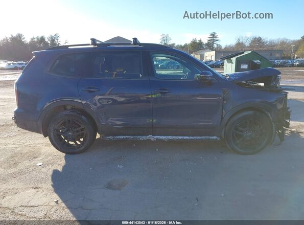 5XYP5DGC5RG542368 2024 KIA TELLURIDE Blue Widok wnętrza z tyłu