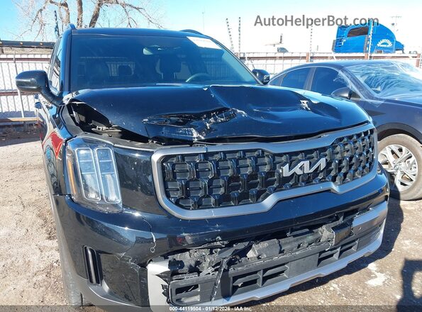 5XYP5DGC9PG381469 2023 KIA TELLURIDE Черный Вид спереди
