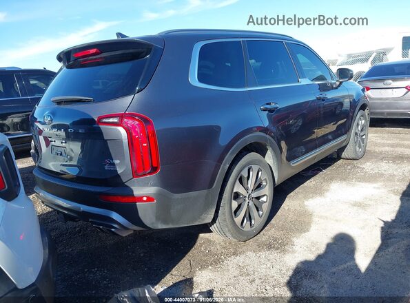 5XYP64HC6LG072399 2020 KIA TELLURIDE Серый Задняя правая четверть