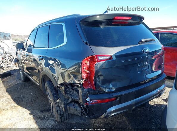 5XYP64HC6LG072399 2020 KIA TELLURIDE Серый Задняя левая четверть