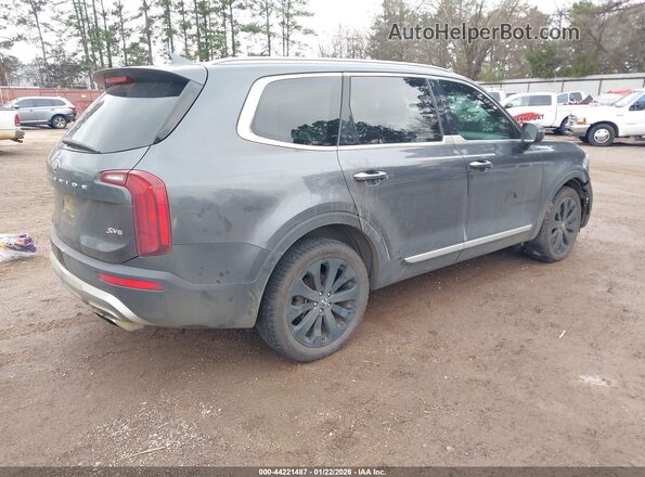 5XYP64HCXLG051605 2020 KIA TELLURIDE Gray Задня права чверть