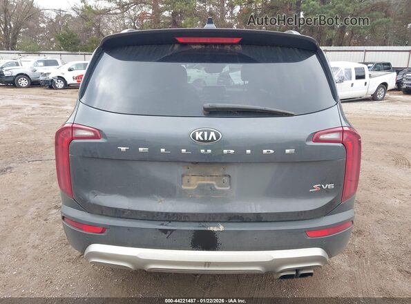 5XYP64HCXLG051605 2020 KIA TELLURIDE Gray 