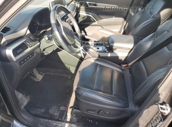 5XYP6DHC2MG178477 2021 KIA TELLURIDE Gray Vista interior delantera