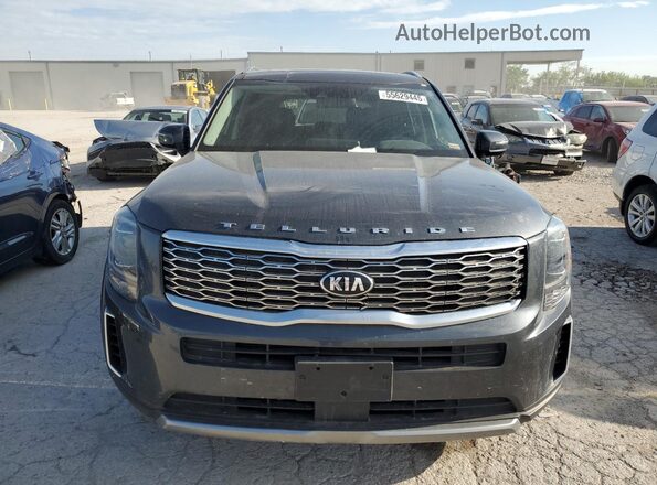5XYP6DHC2MG178477 2021 KIA TELLURIDE Gray Vista frontal