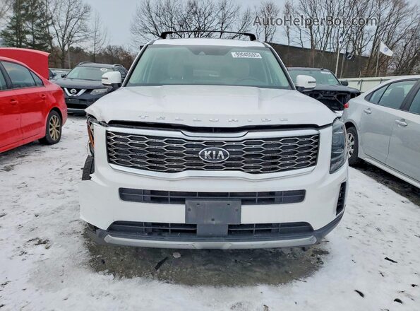 5XYP6DHC6MG123532 2021 KIA TELLURIDE Белый Вид спереди