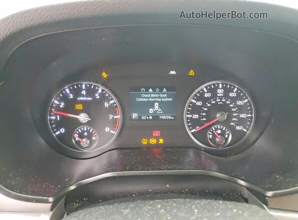 5XYP6DHC6MG123532 2021 KIA TELLURIDE Белый Вид щитка приборов