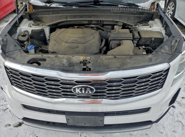 5XYP6DHC6MG123532 2021 KIA TELLURIDE Белый Вид подкапотного пространства