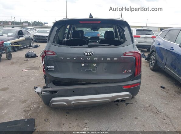 5XYP6DHC7MG130800 2021 KIA TELLURIDE Серый 