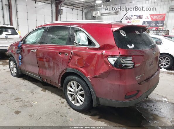 5XYPGDA38LG650123 2020 KIA SORENTO Red Tył lewy