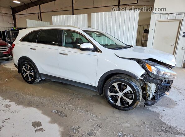 5XYPHDA11GG013592 2016 KIA SORENTO Белый Передняя правая четверть