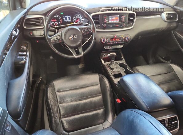 5XYPHDA11GG013592 2016 KIA SORENTO Белый Вид панели приборов