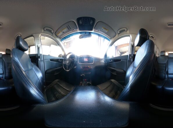 5XYPHDA11GG013592 2016 KIA SORENTO Белый Панорамный вид салона 360°