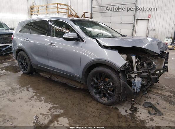 5XYPHDA59LG707802 2020 KIA SORENTO Синий Передняя правая четверть