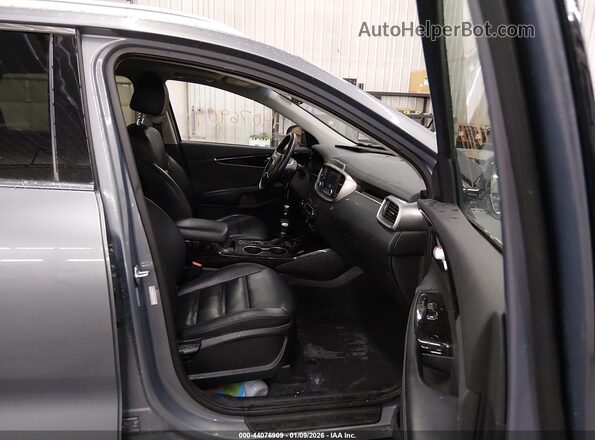 5XYPHDA59LG707802 2020 KIA SORENTO Синий Вид салона спереди