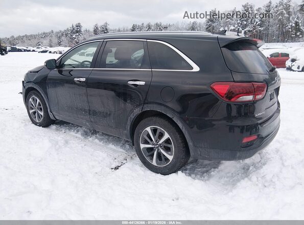 5XYPHDA5XKG567581 2019 KIA SORENTO Черный Задняя левая четверть