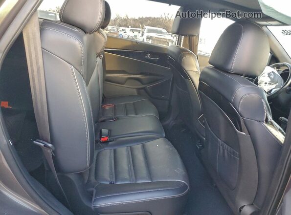 5XYPKDA51KG529464 2019 KIA SORENTO Коричневый Вид задней части салона
