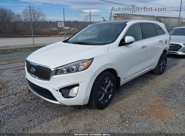 5XYPKDA52GG173419 2016 KIA SORENTO Белый Передняя левая четверть