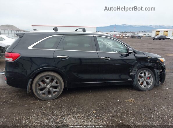 5XYPKDA55GG013793 2016 KIA SORENTO Черный Вид задней части салона