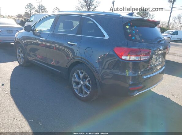 5XYPKDA55HG244341 2017 KIA SORENTO Gray უკანა მარცხენა