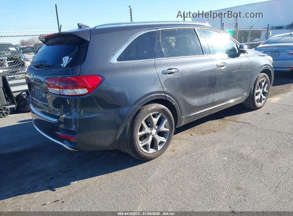 5XYPKDA55HG244341 2017 KIA SORENTO Gray უკანა მარჯვენა