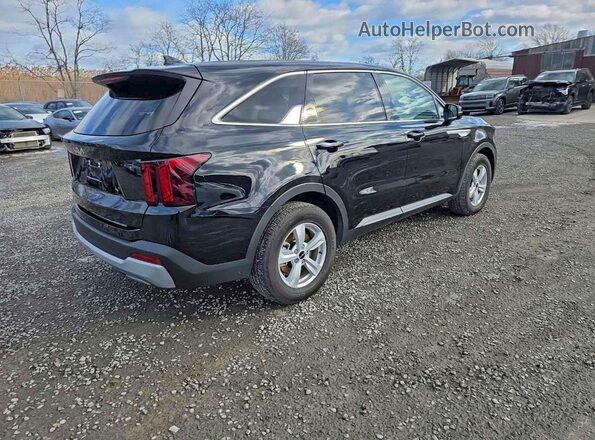5XYRG4JC6SG353973 2025 KIA SORENTO Черный Передняя правая четверть
