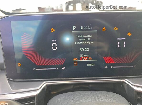 5XYRG4JC6SG353973 2025 KIA SORENTO Черный Вид панели приборов