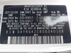 2025 Kia Sorento Lx Белый vin: 5XYRG4JC8SG340108