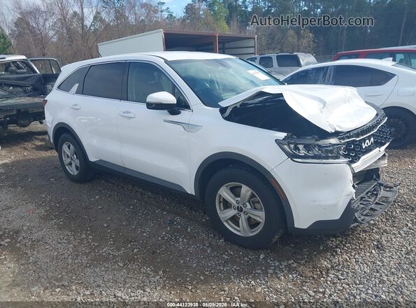 5XYRG4LC4NG123673 2022 KIA SORENTO White Delantero derecho