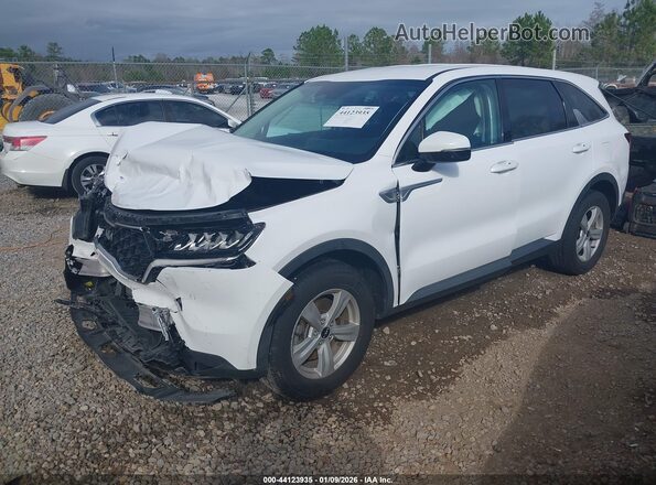 5XYRG4LC4NG123673 2022 KIA SORENTO White Vista tres cuartos delantera izquierda