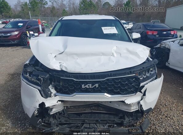 5XYRG4LC4NG123673 2022 KIA SORENTO White Vista del cuadro de instrumentos