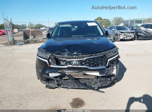 5XYRG4LC7MG037594 2021 KIA SORENTO Black Front view