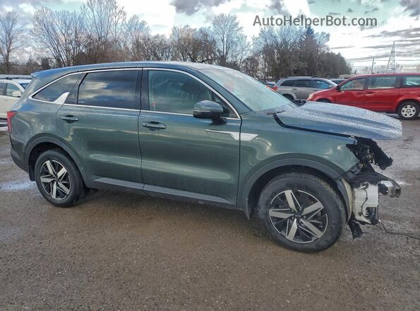 5XYRGDLC3MG010764 2021 KIA SORENTO Green წინა მარჯვენა