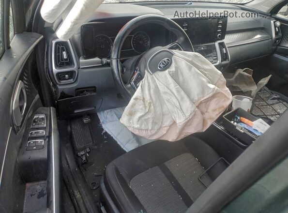 5XYRGDLC3MG010764 2021 KIA SORENTO Green წინა პანელის ხედი