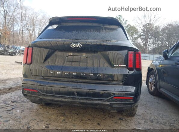 5XYRH4LF4MG033705 2021 KIA SORENTO Черный 