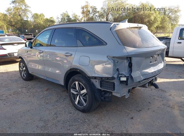 5XYRH4LF6NG147481 2022 KIA SORENTO Gray Rear left