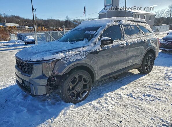 5XYRHDJF7RG264916 2024 KIA SORENTO Серый Передняя левая четверть