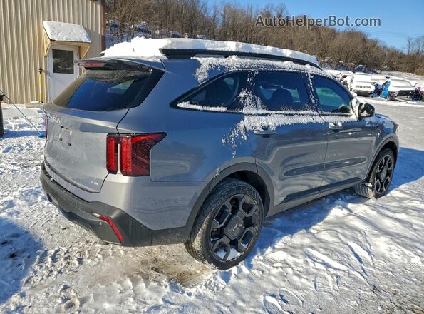 5XYRHDJF7RG264916 2024 KIA SORENTO Серый Задняя правая четверть