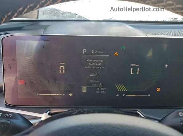 5XYRHDJF7RG264916 2024 KIA SORENTO Серый Вид щитка приборов