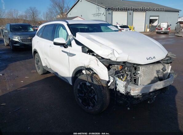5XYRL4JC0RG289547 2024 KIA SORENTO White Передня права чверть