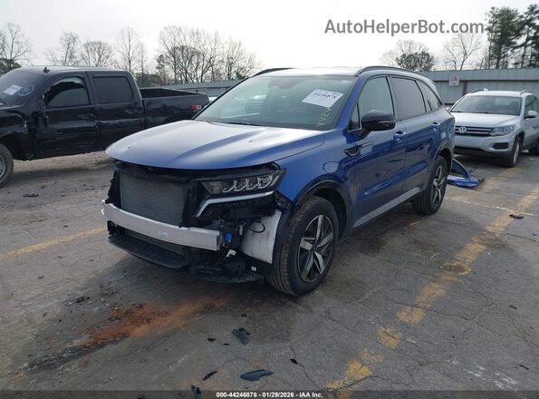 5XYRL4LC4PG228082 2023 KIA SORENTO Blue Передня ліва чверть
