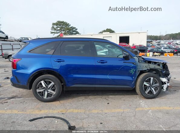5XYRL4LC4PG228082 2023 KIA SORENTO Blue Панорамний вид салону 360°