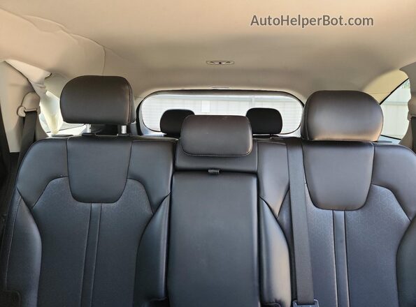 5XYRL4LC6MG017333 2021 KIA SORENTO Gray Rear seats view