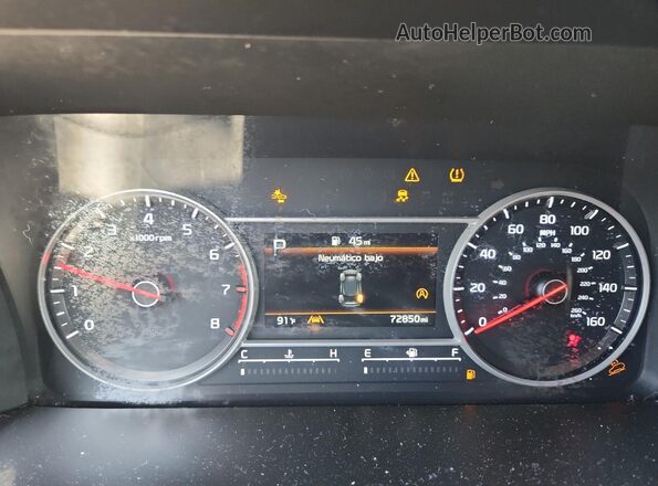 5XYRL4LC6MG017333 2021 KIA SORENTO Gray Instrument cluster view