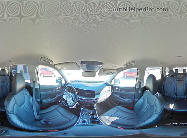 5XYRLDJC0RG260520 2024 KIA SORENTO Black Vista interior de 360 grados