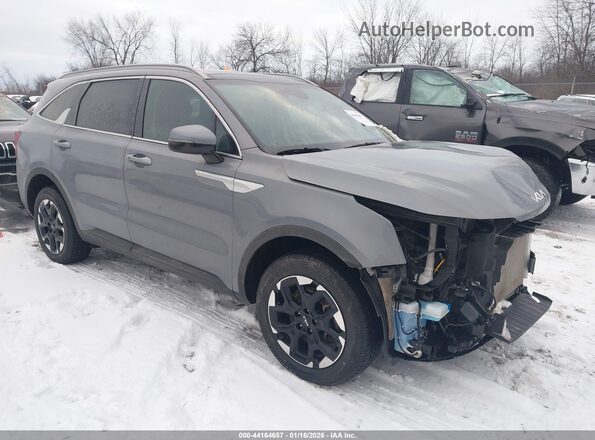 5XYRLDJC7RG281767 2024 KIA SORENTO Pewter Передня права чверть