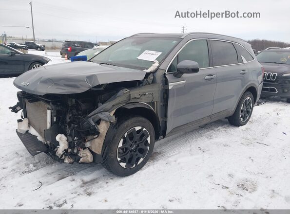 5XYRLDJC7RG281767 2024 KIA SORENTO Pewter Передня ліва чверть