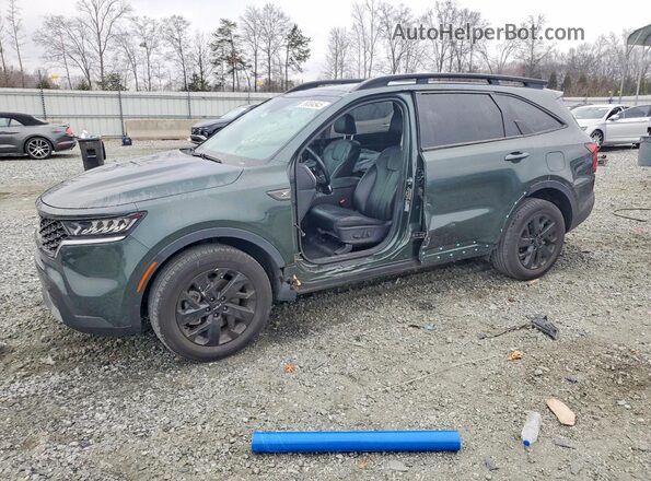 5XYRLDLC3NG097904 2022 KIA SORENTO Gray Передня ліва чверть