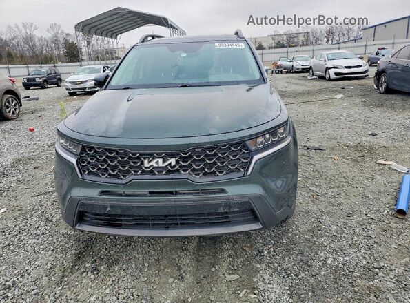 5XYRLDLC3NG097904 2022 KIA SORENTO Gray Вид спереду