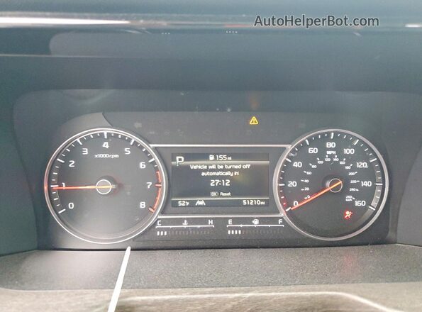 5XYRLDLC3NG097904 2022 KIA SORENTO Gray Вид щитка приладів